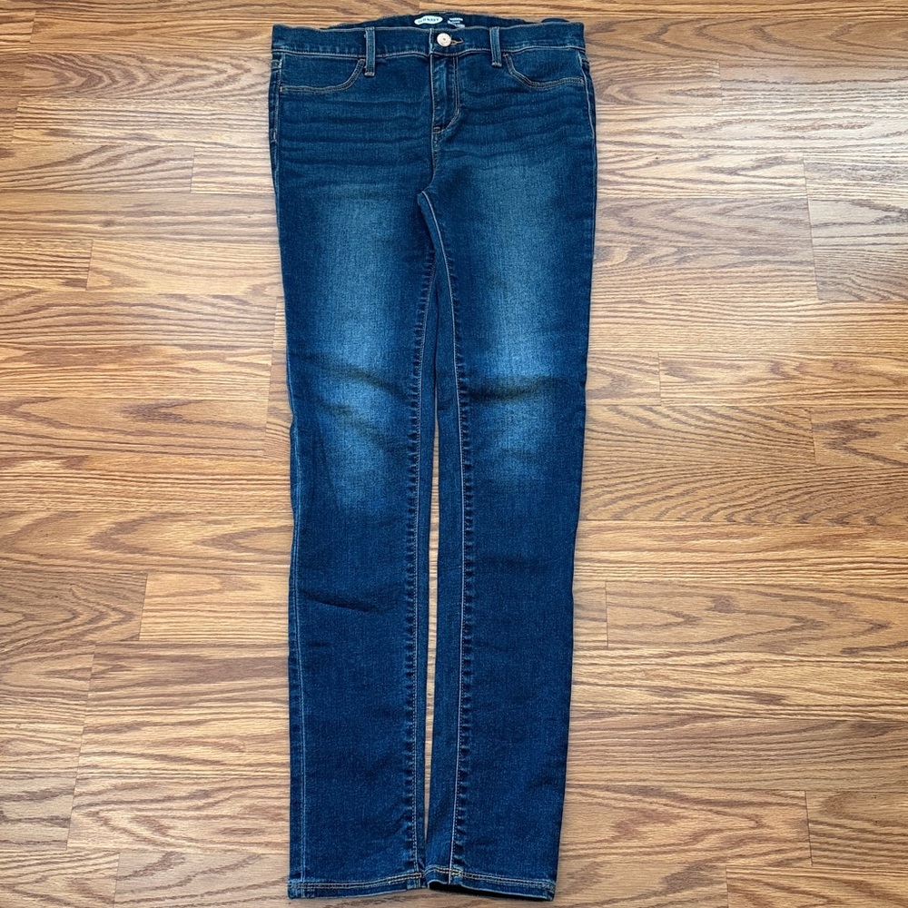 Old Navy Dark Blue Rockstar Jeggings